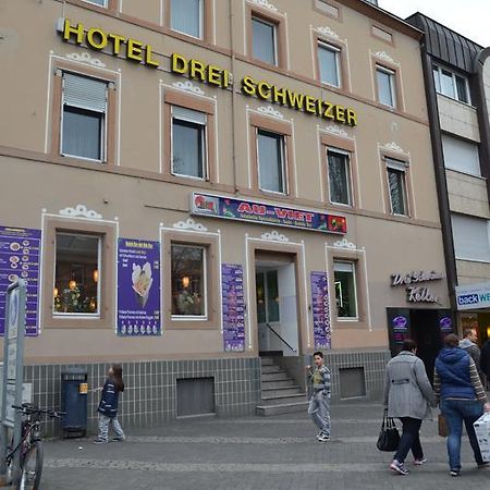 Hotel Drei Schweizer Neuwied Buitenkant foto